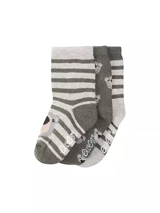 EWERS | Jungen Socken 3-er Pkg khaki | 